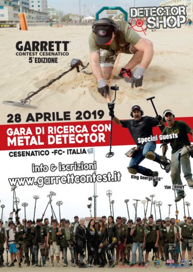 Garrett Contest Cesenatico 2019 Gara con Metal Detector